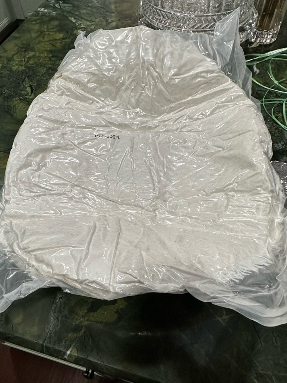 Dog Bed Cozy White Plush Donut cat bed pet bed fluffy friend for your pet 23” W - Picture 9 of 14